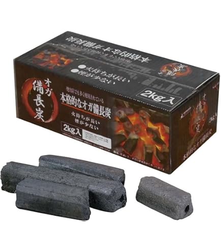 Amazon | 「杣人」卓上七輪用備長炭 （1kg) | 紀州備長炭窯元直送の店